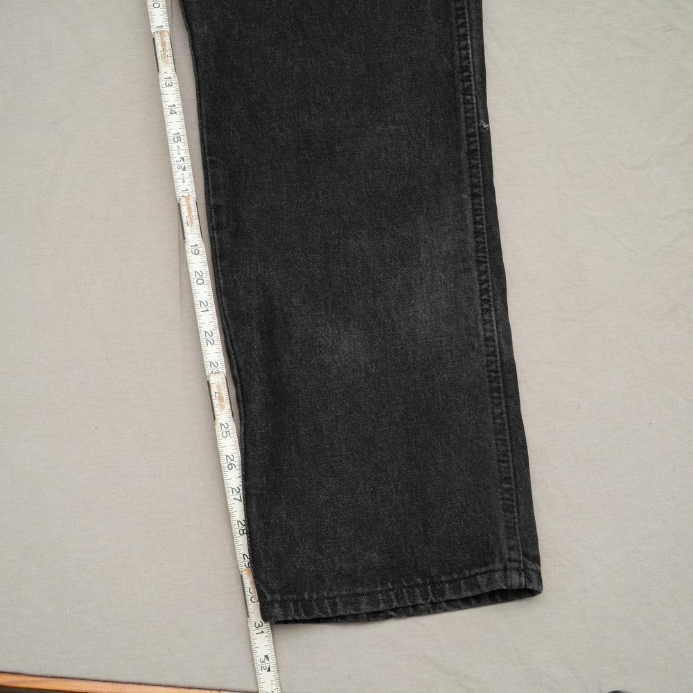 Vintage 80s 90s Dakota By 5 Brothers Black‎ Cotton Denim Jeans 40 x 31 USA Made - Picture 2 of 11